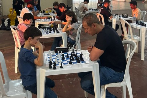 CIRCUITO DE XADREZ REÚNE ATLETAS DE CINCO MUNICÍPIOS